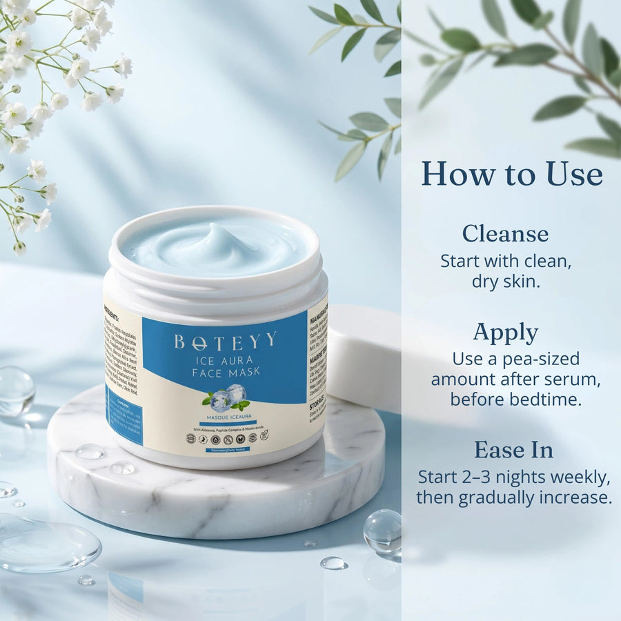 How to use Chill & Soothe Ice Mask